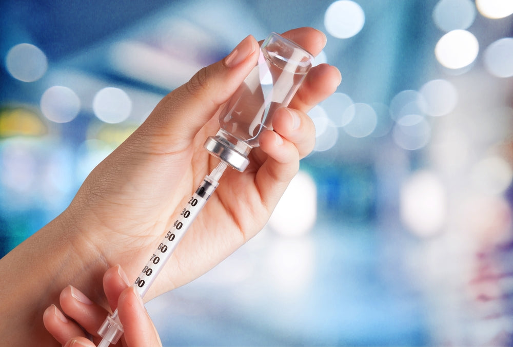 Injection d'insuline froide
