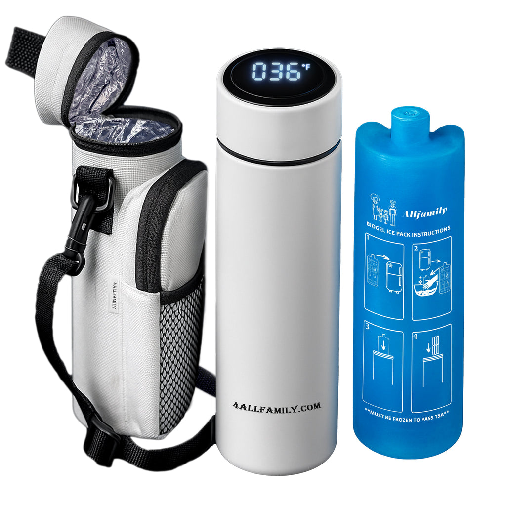 Nomad PRO - Glacière Médicale Pour Insuline et Injections - 4AllFamily France - Couleur Blanc - 